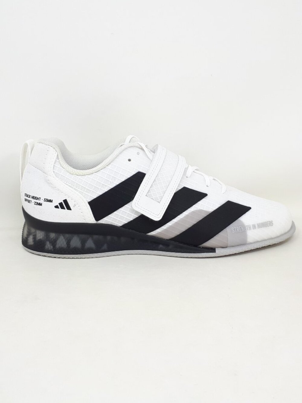 Adidas Adipower Weightlifting III Gym Workout Shoe Sneaker White GY8926 Mens 8